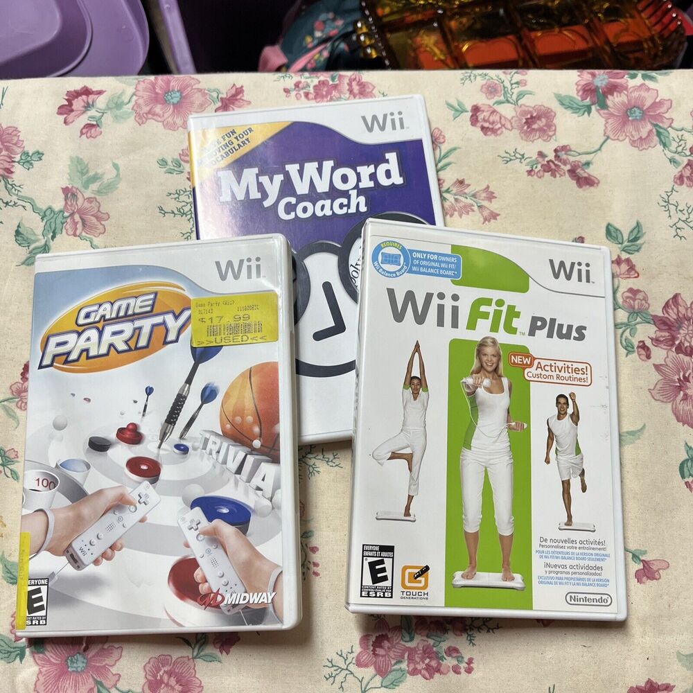 Lot of Nintendo Wii Factory Used Games